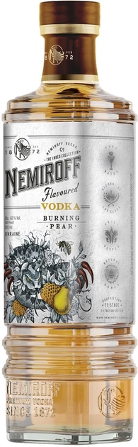 Настоянка Nemiroff Burning Pear De Luxe FV 0.5 л 40% (4820181425876) - зображення 2