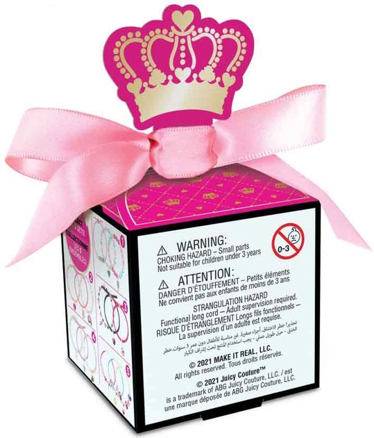 Набір для створення шарм-браслетів Make It Real Juicy Couture Коробочка з сюрпризом (MR4437) - Фото 5 Набір для створення шарм-браслетів Make It Real Juicy Couture Коробочка з сюрпризом (MR4437) - зображення 5