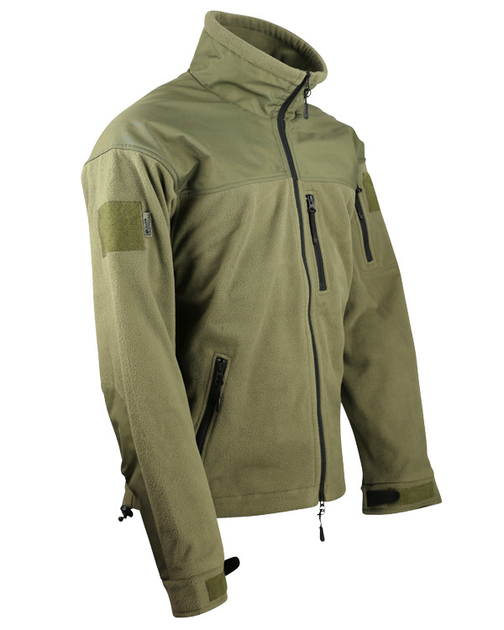 Фліс тактична кофта KOMBAT UK Defender Tactical Fleece, XL олива - зображення 2