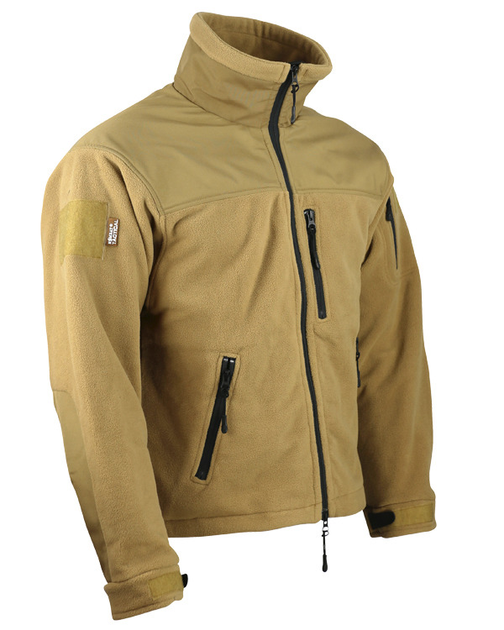 Фліс тактичний кофта KOMBAT UK Defender Tactical Fleece M койот - изображение 2