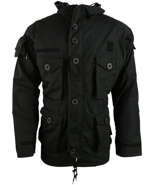 Куртка тактична KOMBAT UK SAS Style Assault Jacket, M мультікам чорний - изображение 2