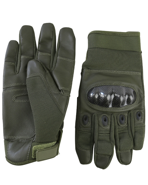 Перчатки тактичні KOMBAT UK Predator Tactical Gloves XL-XXL, олива - зображення 2