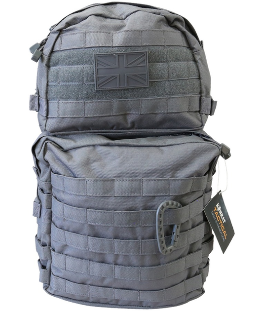 Рюкзак тактичний KOMBAT UK Medium Assault Pack, 40л сірий - зображення 2