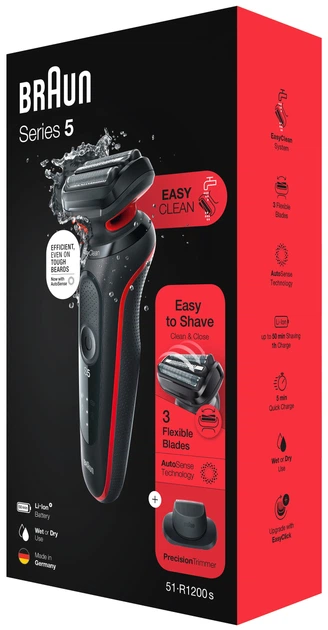 Електробритва Braun Series 5 51-R1200s - зображення 7