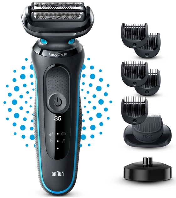 Електробритва Braun Series 5 51-M4500cs BLACK / MINT - зображення 6