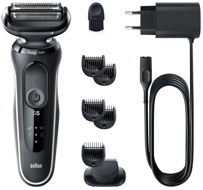 Електробритва Braun Series 5 51-W1500s BLACK / WHITE – фото, відгуки ...