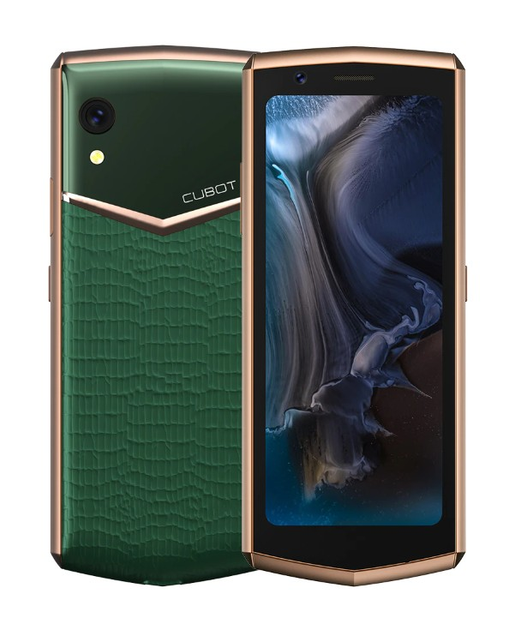 Смартфон Cubot Pocket 3 4/64 Gb green, 4.5", Helio G85, 3G, 4G, NFC ...