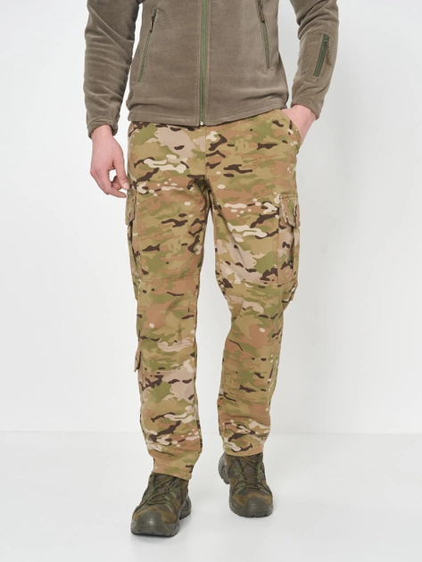 Тактические брюки утепленные ERVO 226191461 XL Мультикам (4070408874472) - изображение 1
