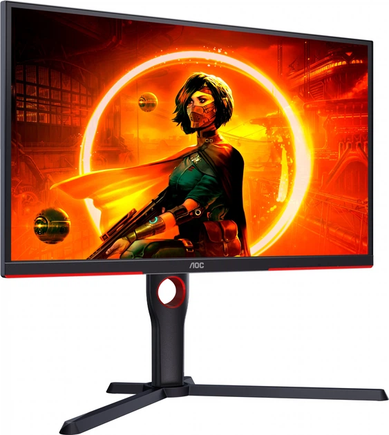 Монітор 24.5" AOC 25G3ZM/BK -- FHD VA 8-Bit / 240 Hz / 1 ms (GTG) / Adaptive Sync / G-SYNC Compatible / Freesync Premium - зображення 6