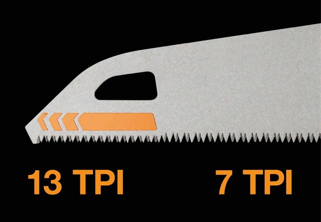 Ручна пилка Fiskars PowerTooth 550 мм 7 TPI 1062916 (6411501201096) - зображення 4