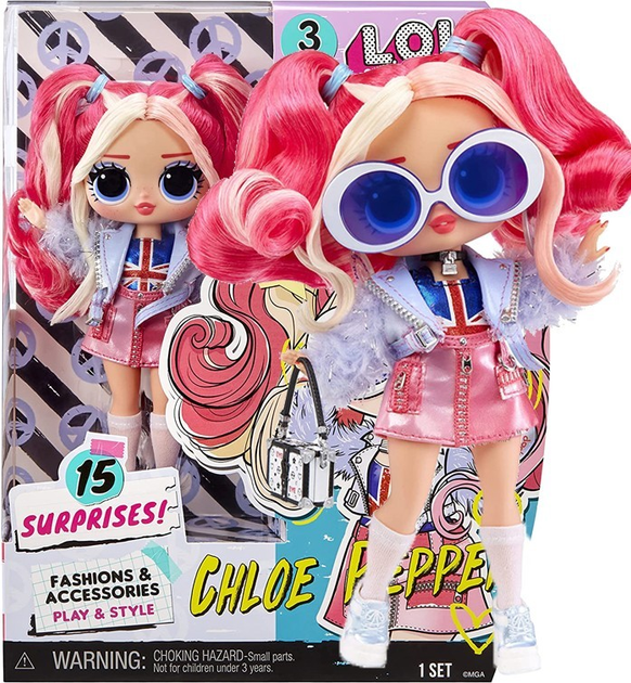 Lol surprise Tweens S3 Chloe Pepper Doll Pink