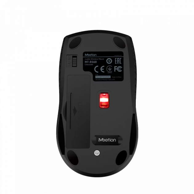 Мышка беспроводная оптическая MeeTion Wireless Mouse 2.4 G MT-R560 black - изображение 4