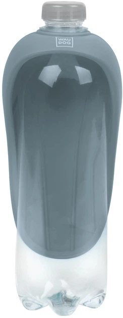 Поїлка-насадка на пляшку WAUDOG Silicone 165 х 90 мм Сіра (4823089356204) - зображення 4