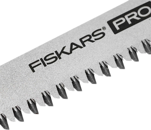 Складана універсальна пилка Fiskars Pro PowerTooth 2 леза метал дерево 150 мм 13/24 TPI 1062934 (6411501201171) - зображення 4
