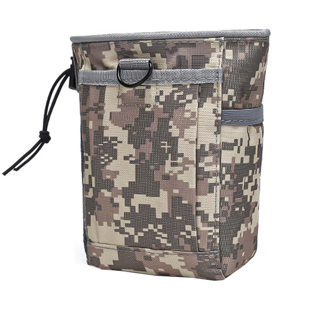 Сумка на пояс AOKALI Outdoor B22 (Camouflage ACU) водостійка військова з сіткою для води taktical (SK-6776-42804) - зображення 2