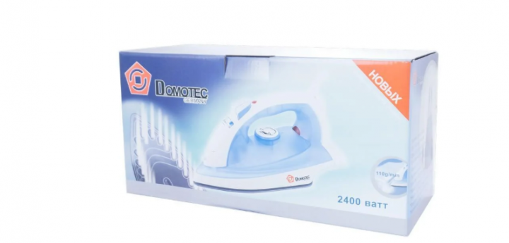 Утюг DOMOTEC DT-1127 с керамической подошвой Blue (204966313zas) - изображение 4