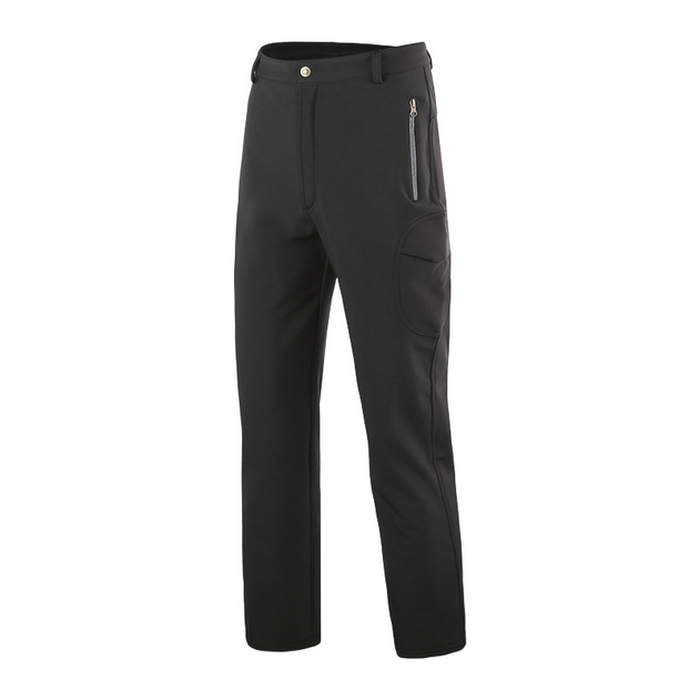 Тактические штаны Lesko B001 Black (XL) утолщенные демисезонные с карманами для спецслужб (SK-9906-42699) - изображение 1