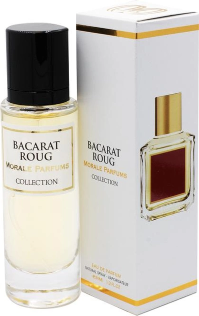 Акція на Парфумована вода унісекс Morale Parfums Bacarat Roug версія Maison Francis Kurkdjian Baccarat Rouge 540 30 мл (3863556496218/4820269860025) від Rozetka