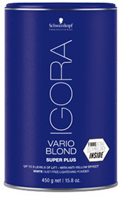 Порошок (пудра) для обесцвечивания волос (Schwarzkopf Igora Vario Blond Plus) – 450 грамм