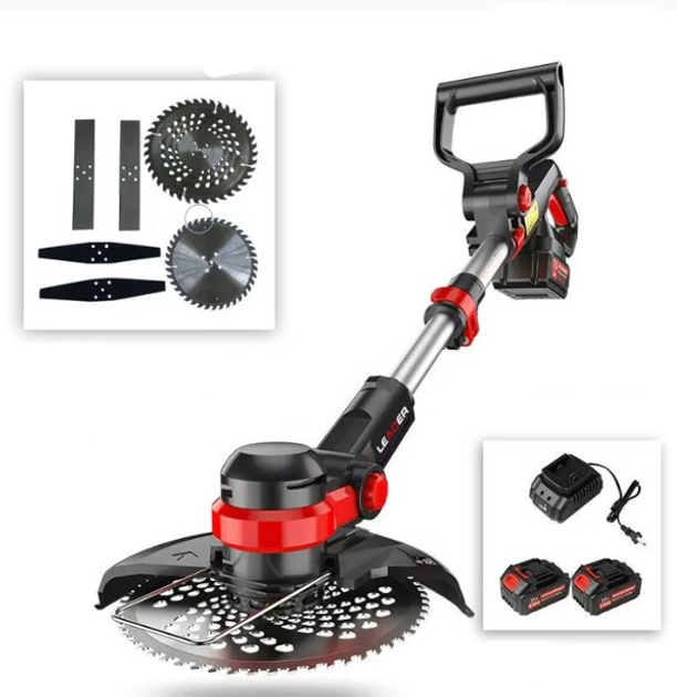Аккумуляторная косилка LEADER PRO 9в1. Более мощная и ...