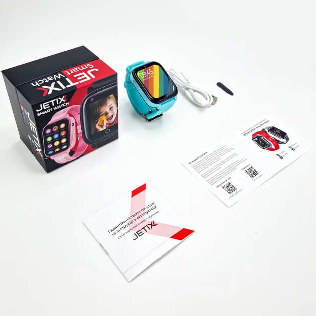 Детские смарт-часы Jetix DF100 Pro Kids 4G Blue (100Pro-k1-RA) - изображение 9
