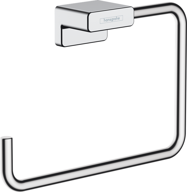 Полотенцедержатель - кольцо Hansgrohe AddStoris хром 41754000 - Фото 1 Полотенцедержатель - кольцо Hansgrohe AddStoris хром 41754000 - изображение 1