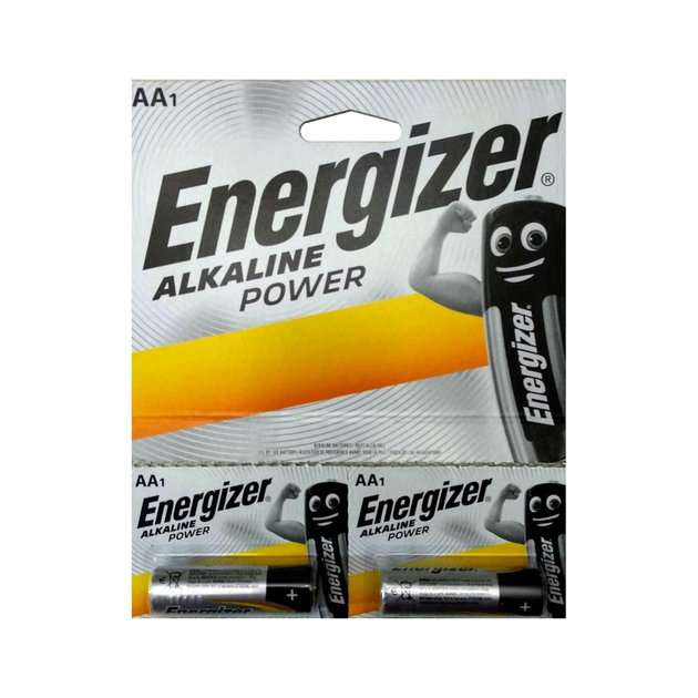 Батарейки Energizer Alkaline Power АА лужні 1.5V пальчикові 2 шт – фото ...