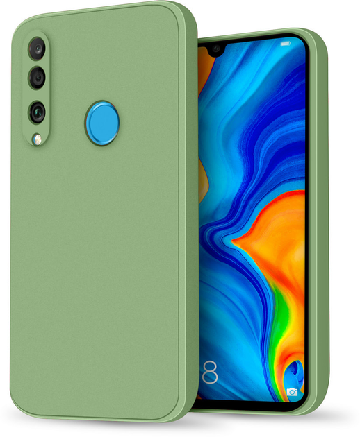 Силиконовый чехол HardCorner для Huawei P30 Lite Khaki (29958-17 ...