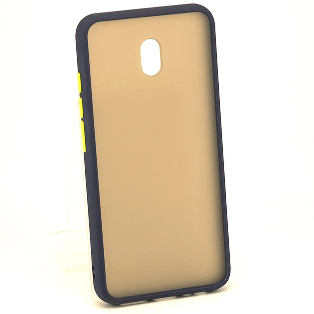 Чехол Matteframe для Xiaomi Redmi 8A бампер матовый противоударный синий - Фото 1 Чехол Matteframe для Xiaomi Redmi 8A бампер матовый противоударный синий - изображение 1