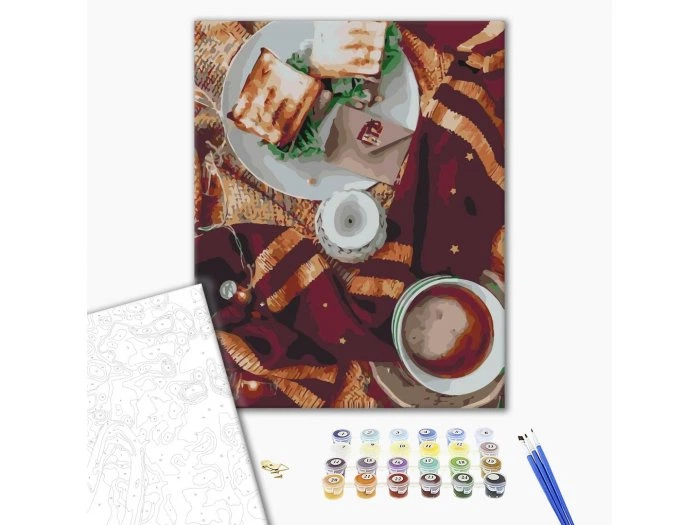 Картина за номерами Лист з Хогвартсу, Brushme (40х50 см) - Фото 1 Картина за номерами Лист з Хогвартсу, Brushme (40х50 см) - зображення 1