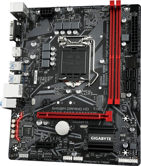 Gigabyte b460m gaming hd обзор