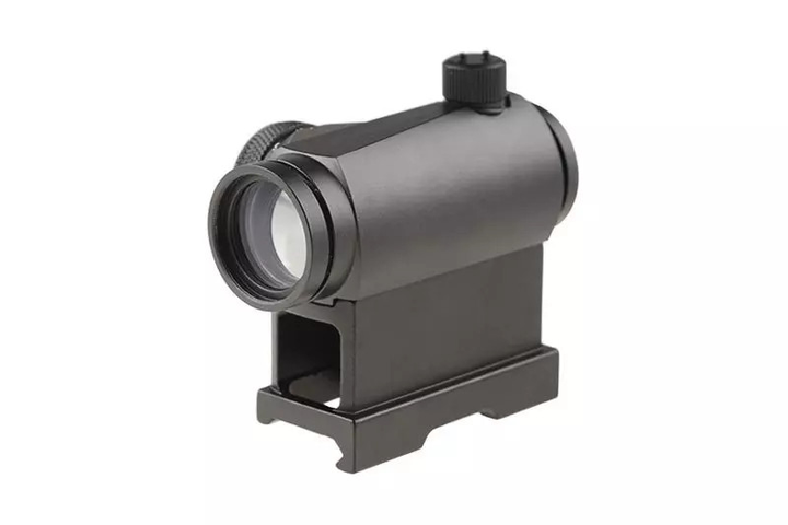 Коліматор Theta Optics Compact III Reflex Sight Replica (High-Profile + Low-Profile Mounts) Black - зображення 1