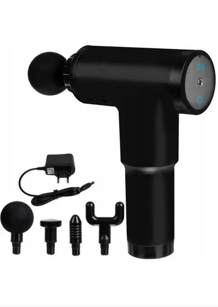 Вібро масажер для тіла та м'язів ударний з Led дисплеєм original 6 ...