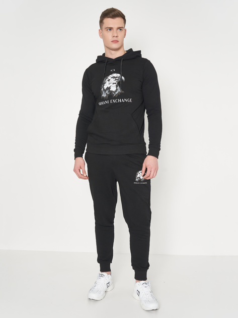 Спортивный костюм Armani Exchange 10965 M (46) Черный – Брендовая ...