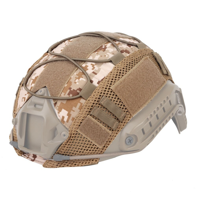 Кавер на шлем Шлем FAST/MICH - Чехол на каску (Desert Digital) - изображение 1