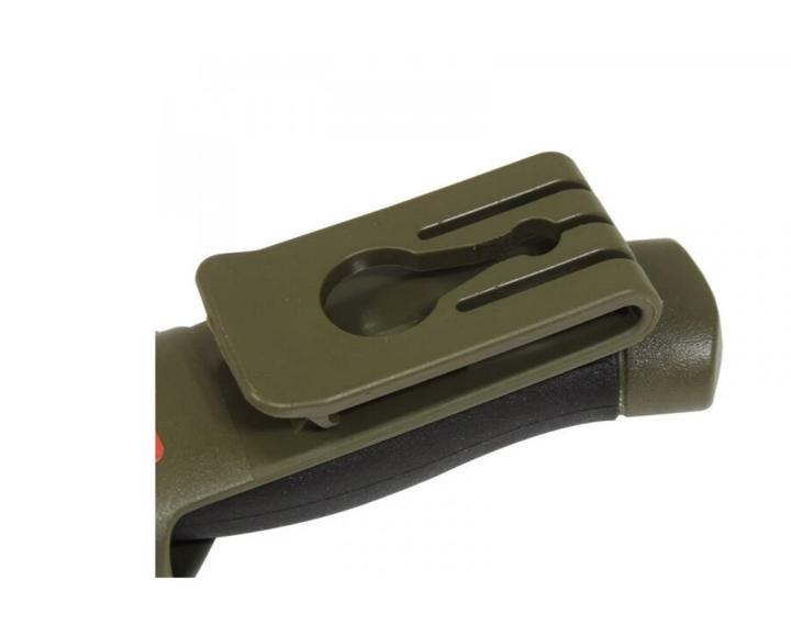 Нож с чехлом Morakniv 12494 Companion Green Heavy Duty MG, 224 мм - Фото 4 Нож с чехлом Morakniv 12494 Companion Green Heavy Duty MG, 224 мм - изображение 4