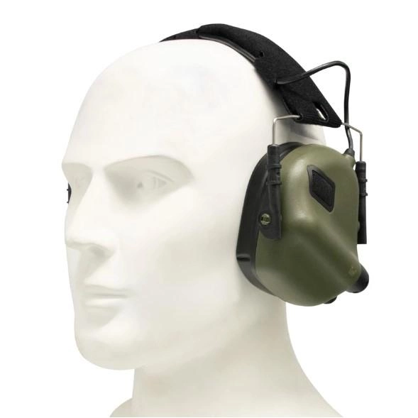 Активні навушники тактичні Earmor M31 mod3 для стрільби Зелені - зображення 2