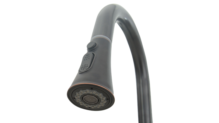 Смеситель для кухни Rea Deco Old black черный высокий REA-B0182 - изображение 3