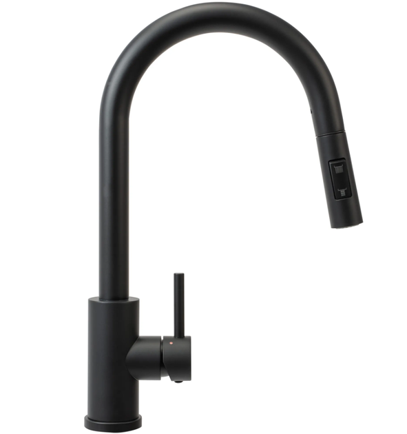 Смеситель для кухни Rea Fresh black black mat REA-B9147 - Фото 2 Смеситель для кухни Rea Fresh black black mat REA-B9147 - изображение 2