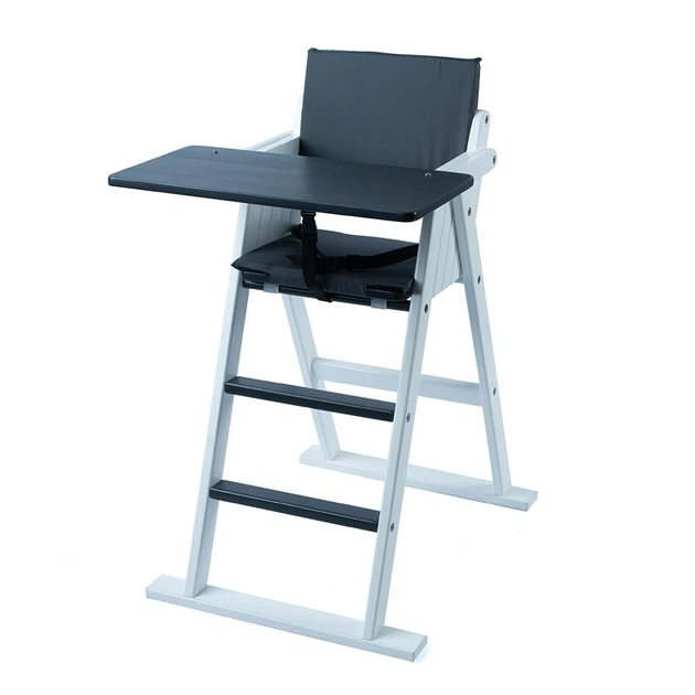 Стільчик для годування Ommi Step Up 490x610x860 мм білий-графіт 01-02 - Фото 1 Стільчик для годування Ommi Step Up 490x610x860 мм білий-графіт 01-02 - зображення 1