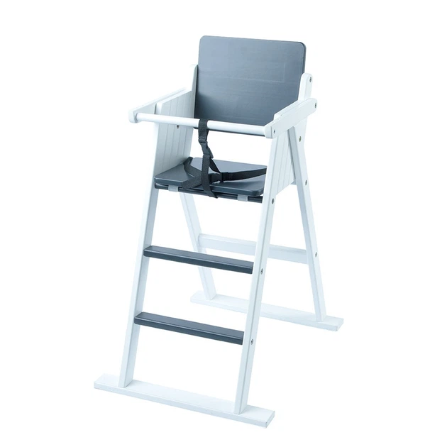 Стільчик для годування Ommi Step Up 490x610x860 мм білий-графіт 01-02 - Фото 4 Стільчик для годування Ommi Step Up 490x610x860 мм білий-графіт 01-02 - зображення 4