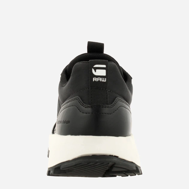 Buty sportowe męskie na grubej podeszwie do kostki G-Star Raw Theq Run Lgo Mtc 2212-004516 41 Czarne (8720206639096) - obraz 6