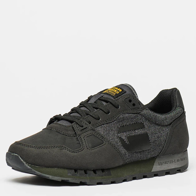 Sneakersy męskie G-Star Raw Track Dnm 2242-047502 42 Czarne (8720656171566) - obraz 3