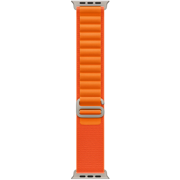 Тканевый ремешок Apple Watch Alpine Loop 49/45/44/42 mm, Orange (HC) - Фото 4 Тканевый ремешок Apple Watch Alpine Loop 49/45/44/42 mm, Orange (HC) - изображение 4