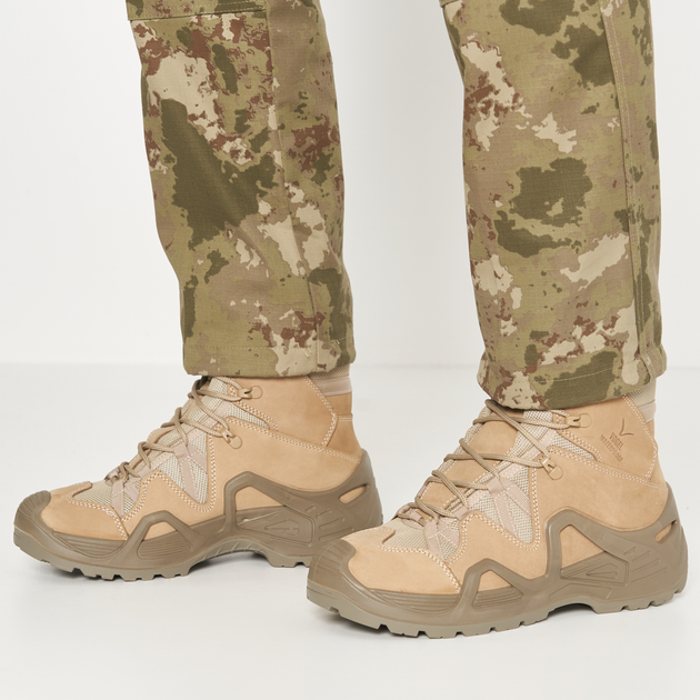 Мужчкие тактические ботинки с мембраной Waterproof Vogel 12333103 45 29 см Бежевые (4070408874297) - изображение 2