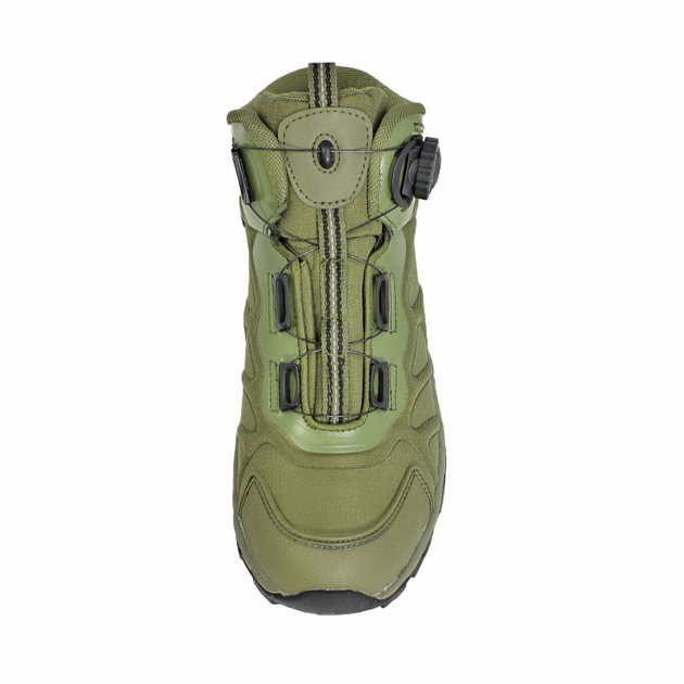 Черевики тактичні Lesko 661 Green 41 c автоматичною пряжкою чоловічі черевики (OPT-28481) - зображення 2