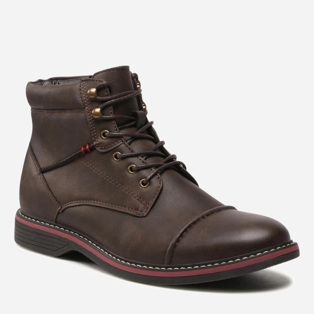 Botki męskie Ottimo MYL8377-10 43 28.8 cm Brązowe (5904248845919) - obraz 2