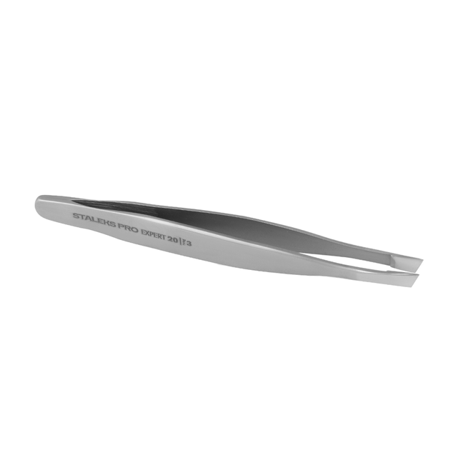 Пинцет для бровей STALEKS EXPERT 20 TYPE 3 (широкие скошенные кромки) - Фото 2 Пинцет для бровей STALEKS EXPERT 20 TYPE 3 (широкие скошенные кромки) - изображение 2