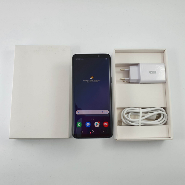 Samsung Galaxy S9 64GB ブラック Samsung Galaxy S9 SM-G960 DS 64GB Black (SM-G960FZKD) купить