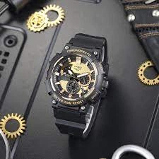 Мужские часы Casio MCW-200H-9A Черные\Золото - изображение 10
